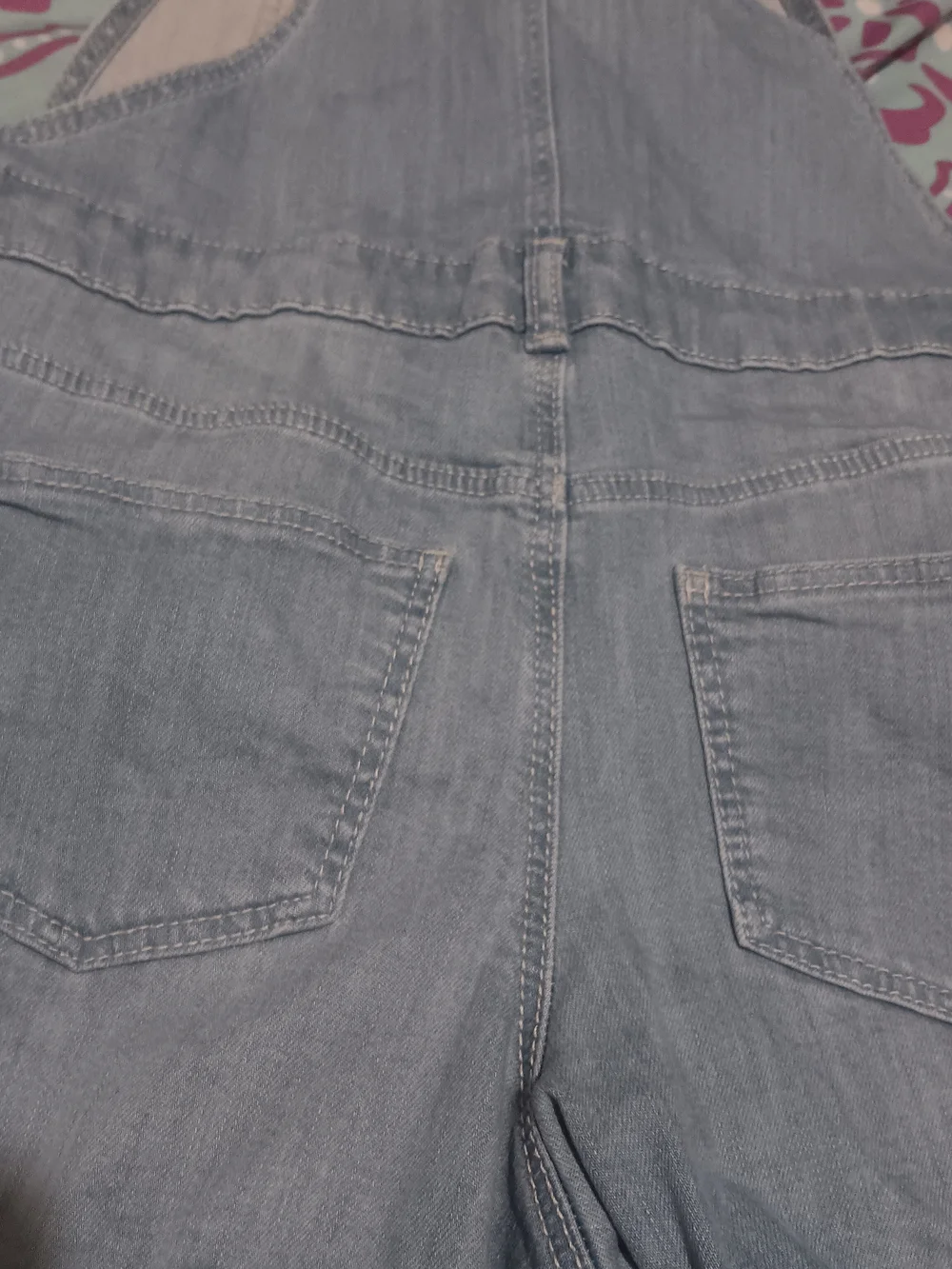 OshKosh B'gosh🍑 Light Blue Denim Short Overalls